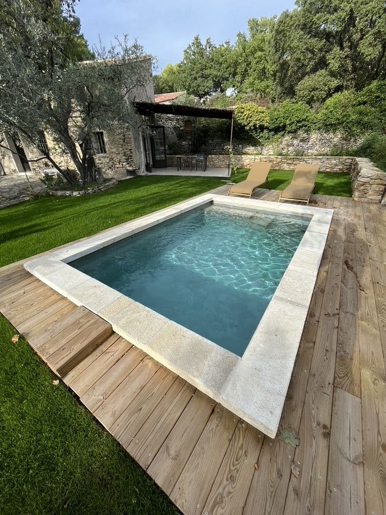 La piscine chauffée
